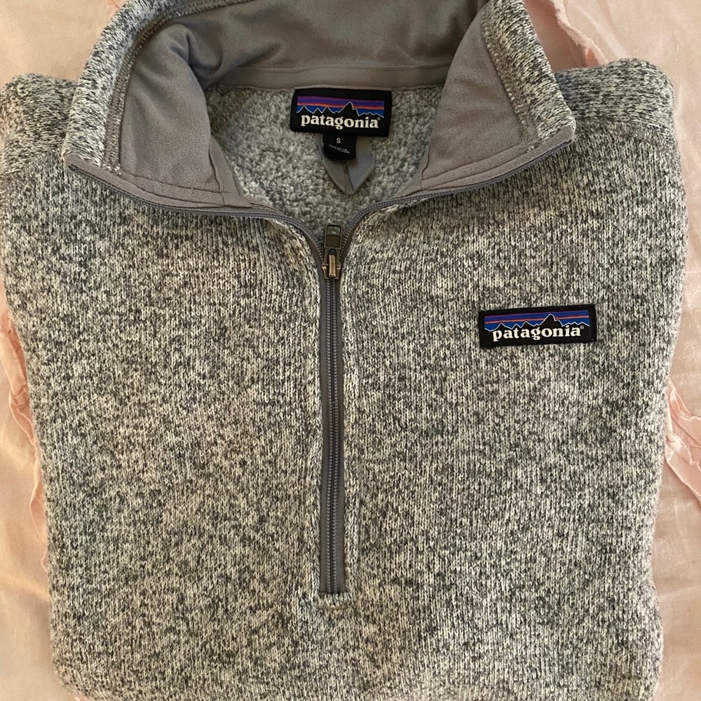 Women’s Patagonia better sweater 1/4 zip fleece